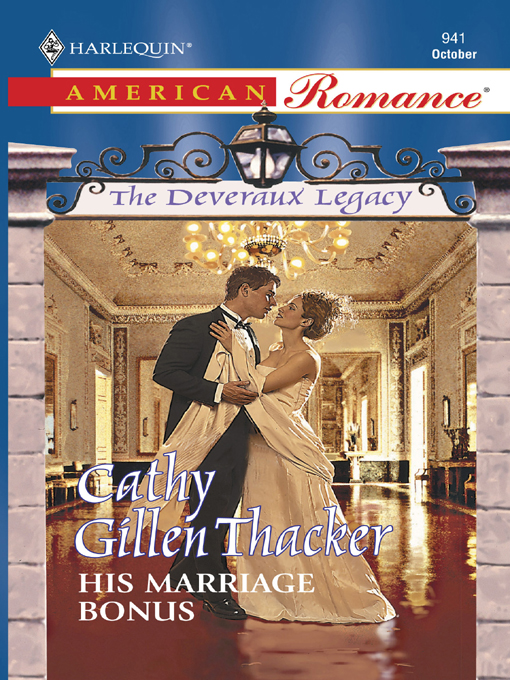 Title details for His Marriage Bonus by Cathy Gillen Thacker - Wait list